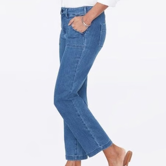 NYDJ Peralta Straight Ankle Chino Pants Size 24W - Picture 1 of 5